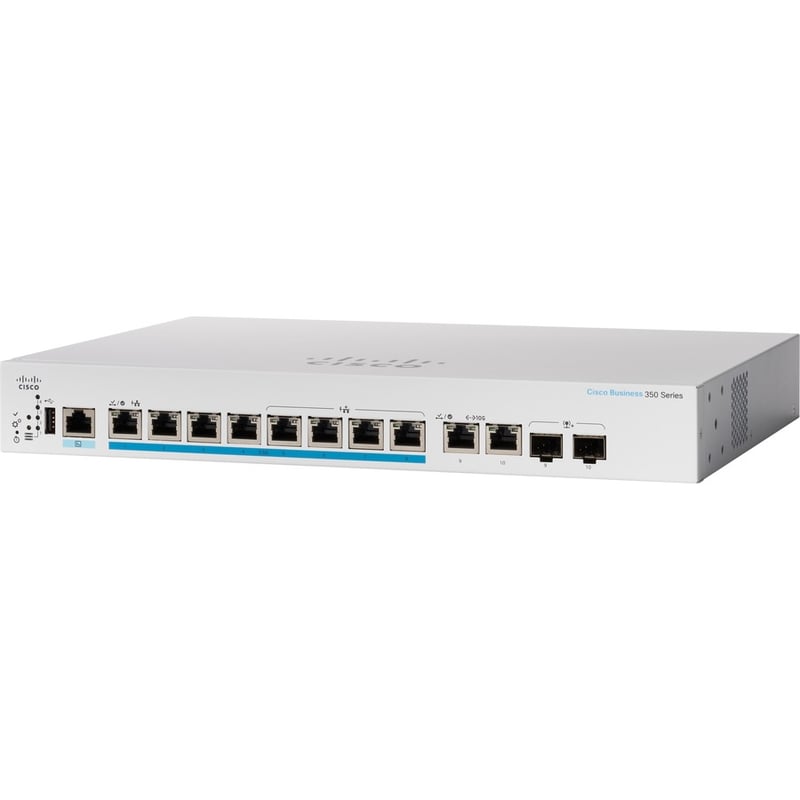 CBS350 MANAGED 8-PORT 2.5GE, POE, 2X10G COMBO - Thumbnail 2