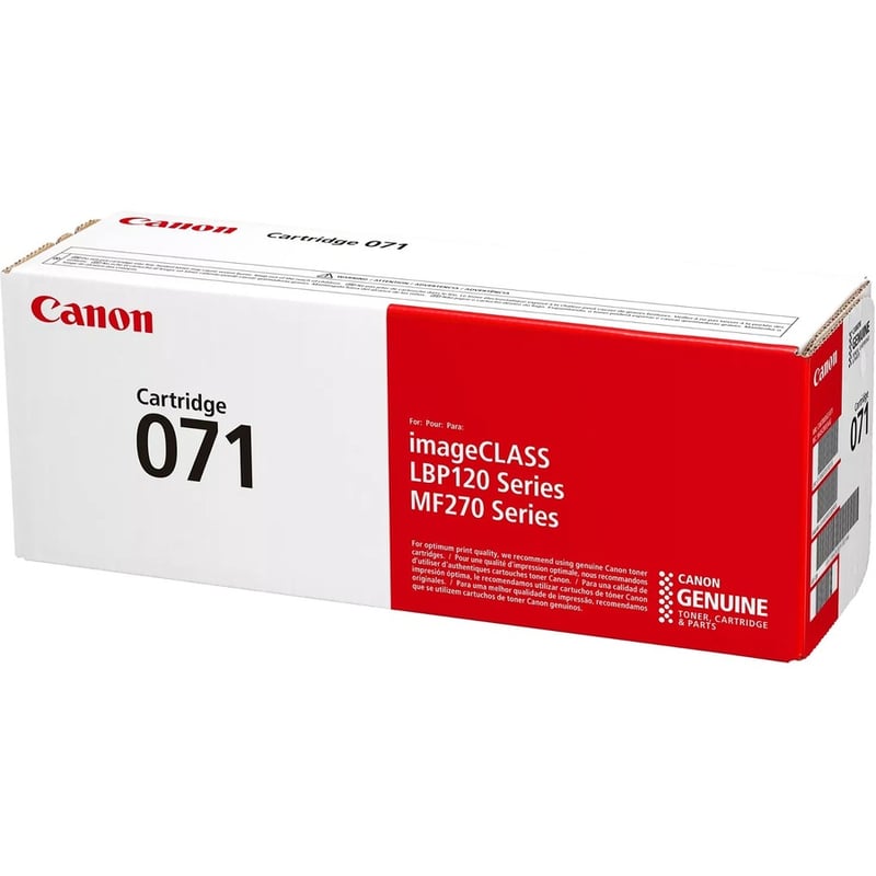 Canon 071 Original Standard Yield Laser Toner Cartridge - Black - 1 Pack - Thumbnail 4