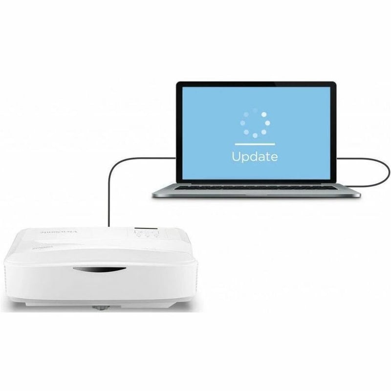 ViewSonic LS832WU - 5000 Lumens WUXGA Ultra Short Throw Laser Lamp Free Projector with HV Keystone, 4 Corner Adjustment