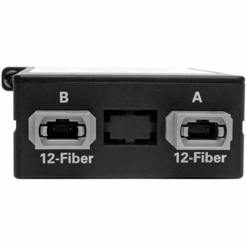 Tripp Lite by Eaton 40Gb to 10Gb Breakout Cassette - (x2) 12-Fiber OM4 MTP/MPO ( Male with Pins ) to (x12) LC - Thumbnail 2