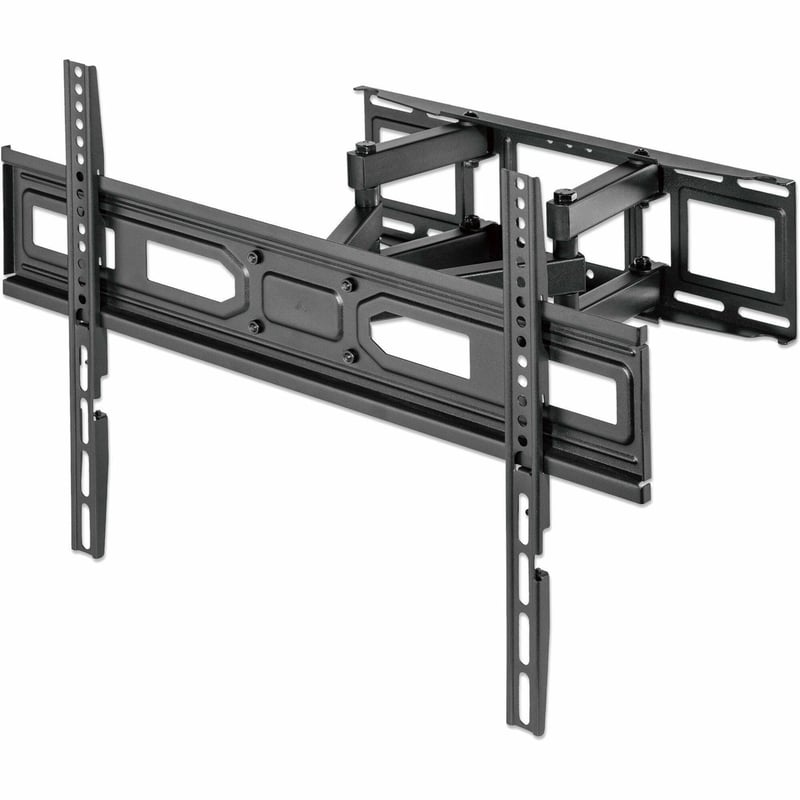 UNIVERSAL LCD FULL-MOTION WALL MOUNT, HOLDS ONE 37 TO 70 FLAT-PANEL OR CURVED TV - Thumbnail 1