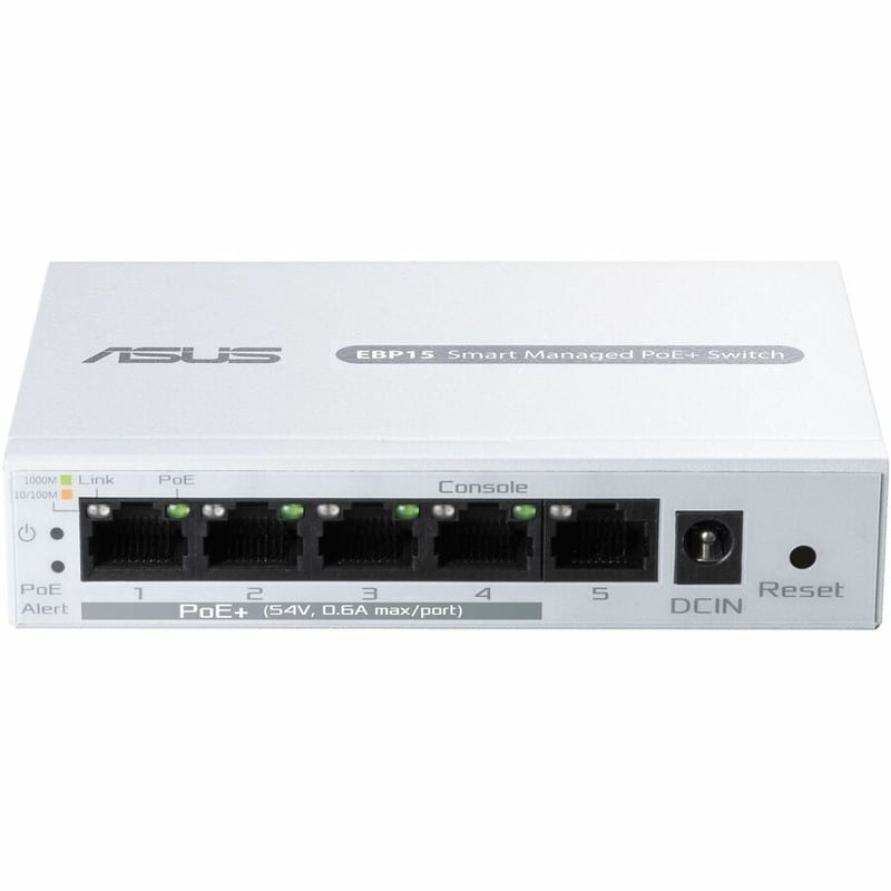 EXPERTWIFI EBP15 5-PORT GBE POE+ SWITCH 4 POE+ PORTS 60W - Thumbnail 2