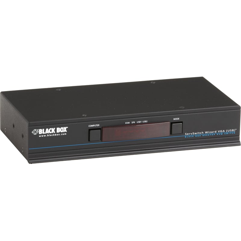 Black Box ServSwitch Wizard VGA, USB, Single-Head Video - Thumbnail 1
