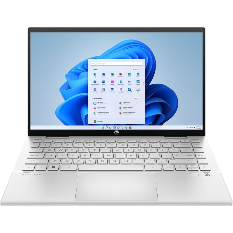 HP Pavilion x360 14-dy2077nr 14" Touchscreen Convertible 2 in 1 Notebook - Full HD - Intel Core i5 i5-1235U - 8 GB - 256 GB SSD - English Keyboard - Warm Gold - Thumbnail 5