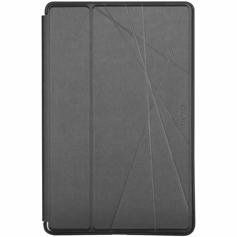 Targus Click-In THZ887GL Carrying Case (Folio) for 10.4" Samsung Galaxy Tab A, Galaxy Tab A7 Tablet, Stylus - Black/Charcoal, Black - Thumbnail 1