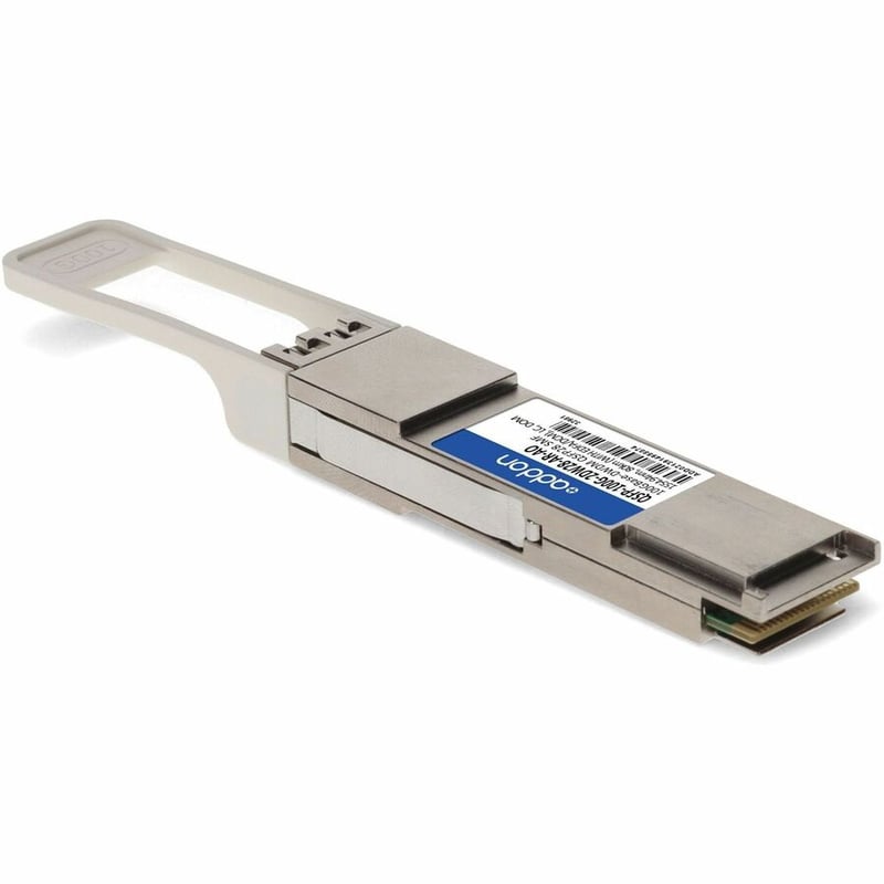 AddOn Arista Networks&reg; QSFP-100G-2DW28-AR Compatible TAA 100GBase-DWDM PAM4 QSFP28 Transceiver C-Band (SMF, 1554.94nm, 80km w/EDFA/DCM, LC, DOM)