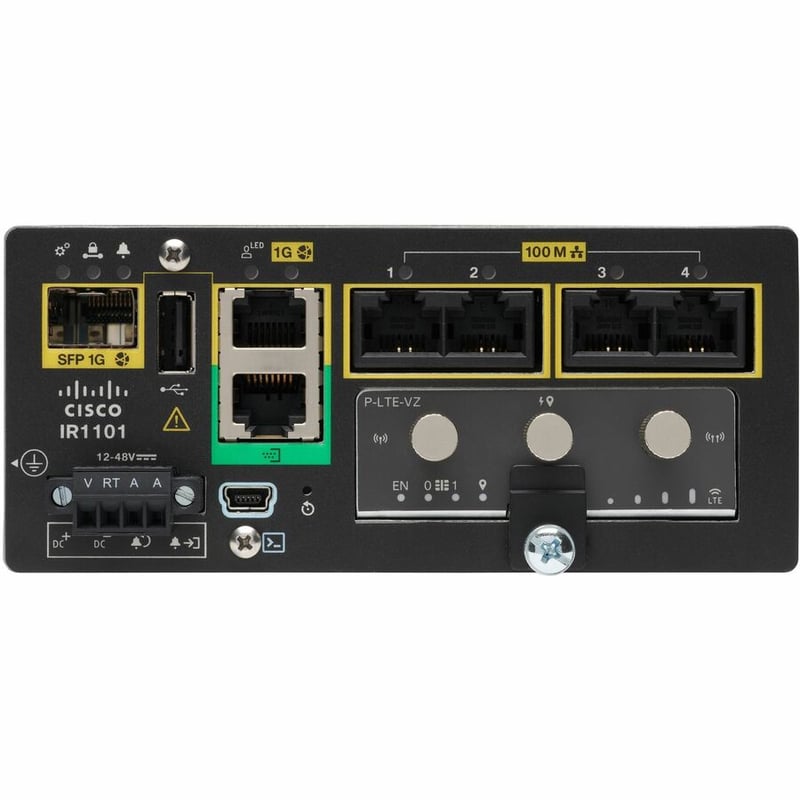 CISCO IR1101 INDUSTRIAL INTEGRATED SERVICES ROUTER RUGGED - Thumbnail 2