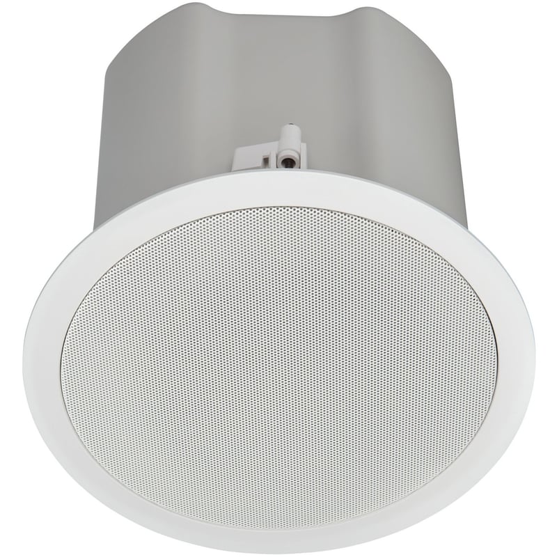 Crestron Saros ICI6T-W-T-EACH 2-way Flush Mount, Blind Mount, In-ceiling Speaker - 50 W RMS - White Textured - TAA Compliant - Thumbnail 1