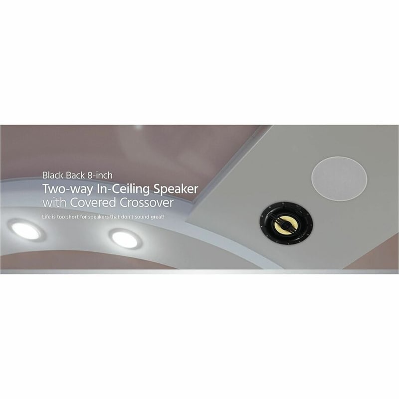 BACK 8 2-WAY IN-CEILING SPEAKERS (PAIR) - Thumbnail 3