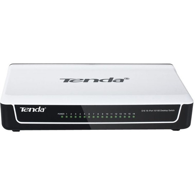 16-PORT 10/100M ETHERNET SWITCH . - Thumbnail 1