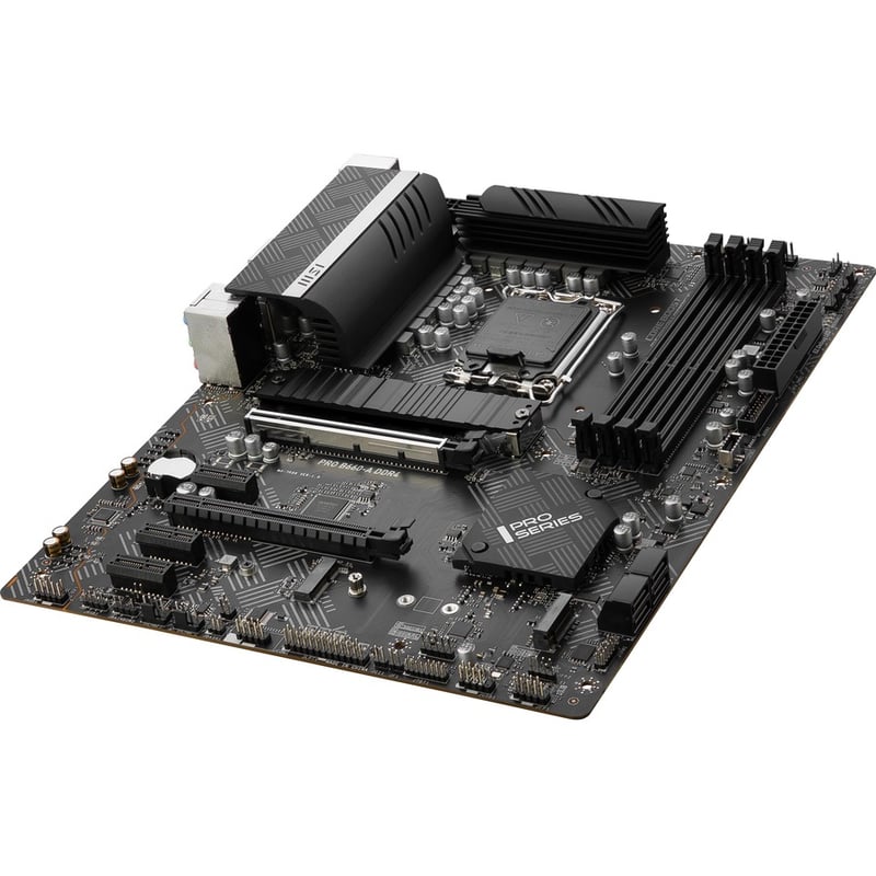MSI B660-A DDR4 Desktop Motherboard - Intel B660 Chipset - Socket LGA-1700 - Intel Optane Memory Ready - ATX - Thumbnail 4