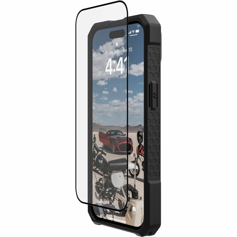 RUGGED IPHONE 15 GLASS CLEAR/BLACK - Thumbnail 2