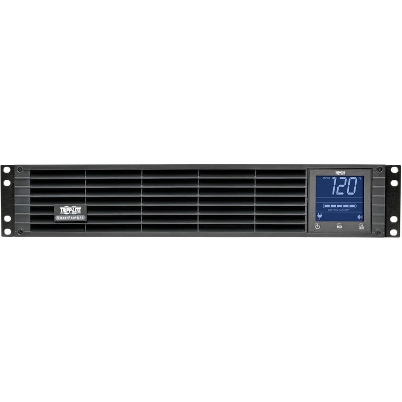 Tripp Lite by Eaton UPS SmartPro 120V 1kVA 700W Line-Interactive Sine Wave UPS 2U Rack/Tower LCD USB DB9 6 Outlets - Thumbnail 3