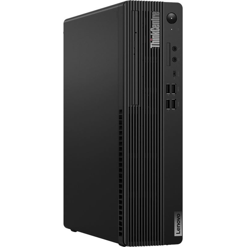 Lenovo ThinkCentre M90s Gen 3 11TT003PUS Desktop Computer - Intel Core i7 12th Gen i7-12700 Dodeca-core (12 Core) 2.10 GHz - 16 GB RAM DDR5 SDRAM - 256 GB M.2 PCI Express NVMe 4.0 x4 SSD - Small Form Factor - Black - Thumbnail 2