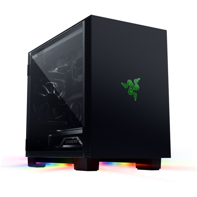 Razer Tomahawk Mini-ITX Mini-ITX Gaming Chassis with Razer Chroma RGB - Thumbnail 1