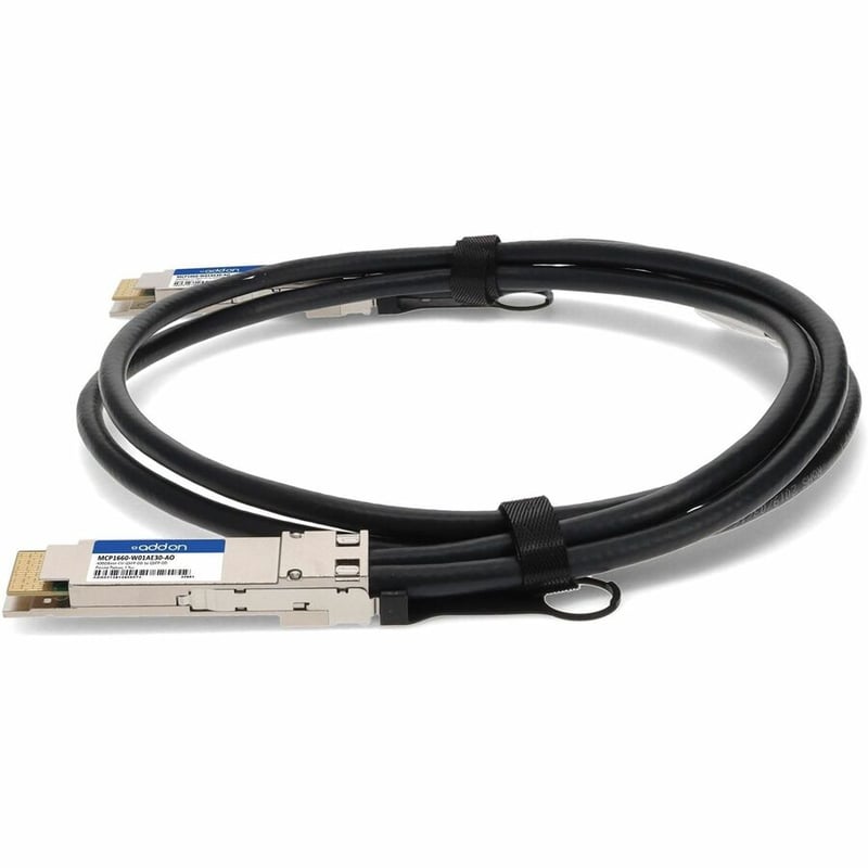 MELLANOX MCP1660-W01AE30 COMP TAA 400G-CU QSFP-DD TWINAX DAC 1.5M - Thumbnail 2