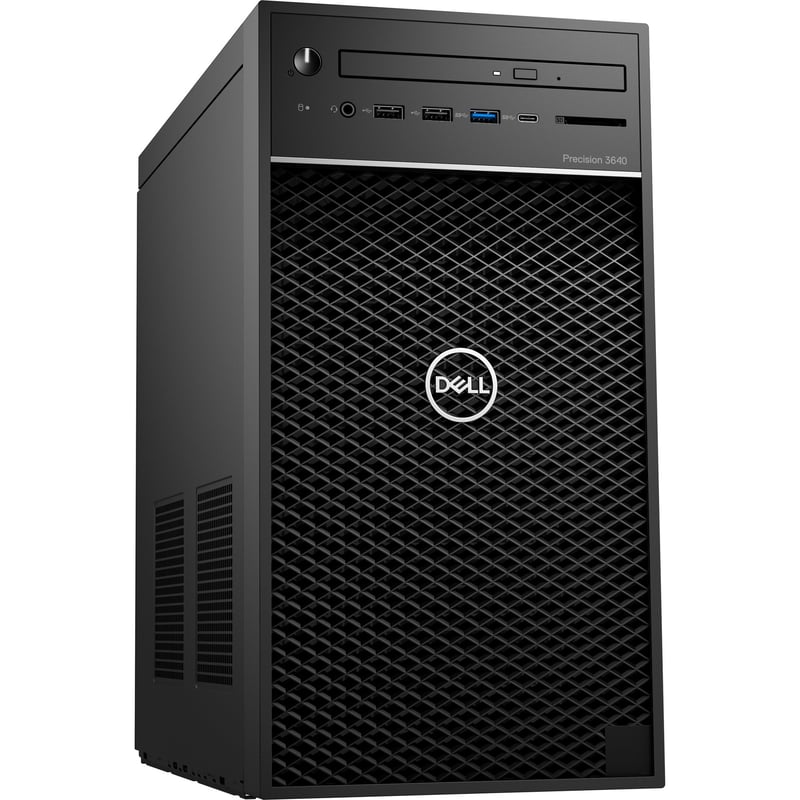 Dell Precision 3000 3640 Workstation - Core i7 10th Gen i7-10700 - vPro Technology - 32 GB - 512 GB SSD - Tower - Thumbnail 1