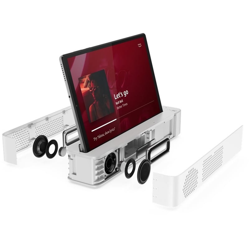Lenovo Smart Tab M10 TB-X606FA Tablet - 10.3" WUXGA - 4 GB - 64 GB Storage - Android 9.0 Pie - Platinum Gray
