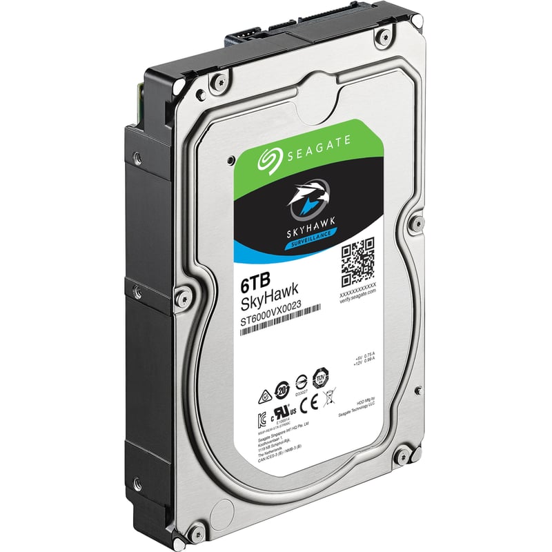 SEAGATE SKYHAWK 6TB HARD DRIVE INTERNAL SATA (SATA/600) CAMERA - Thumbnail 2