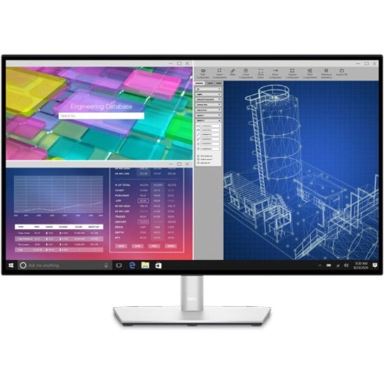 Dell UltraSharp U2723QE 27" Class 4K UHD LCD Monitor - 16:9 - Black, Silver