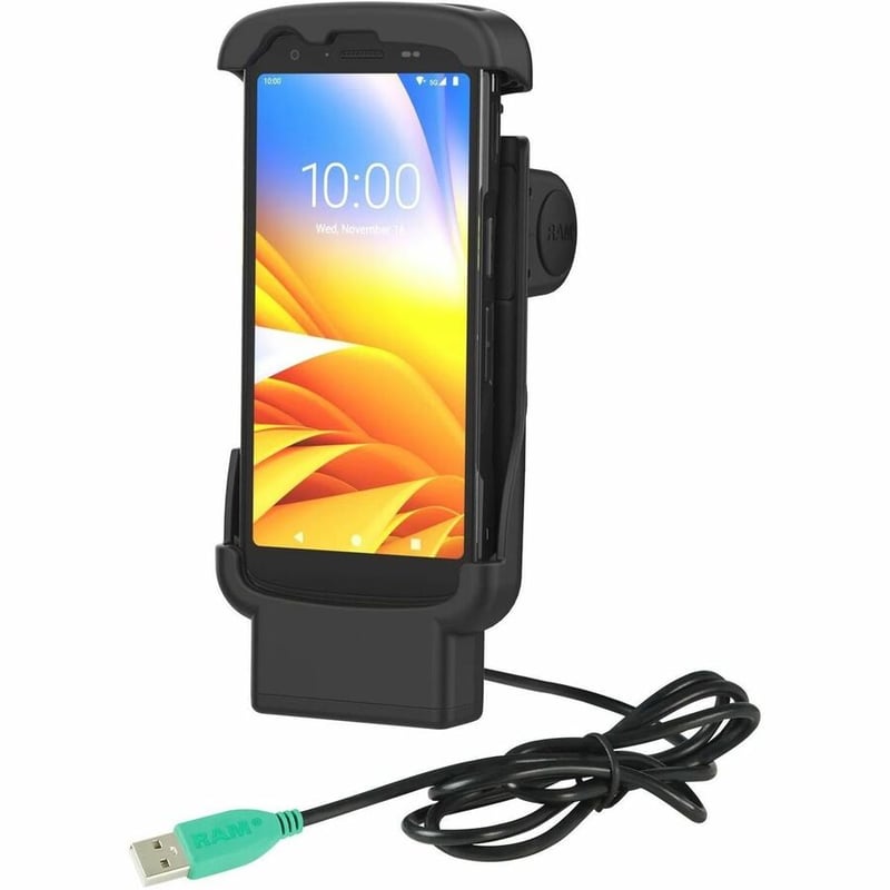 RAM Mounts Form-Fit Powered Dock for Zebra TC22 & TC27 without Boot - Thumbnail 2