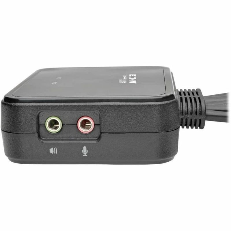 Tripp Lite by Eaton 2-Port USB/HD Cable KVM Switch with Audio/Video Cables and USB Peripheral Sharing - Thumbnail 3