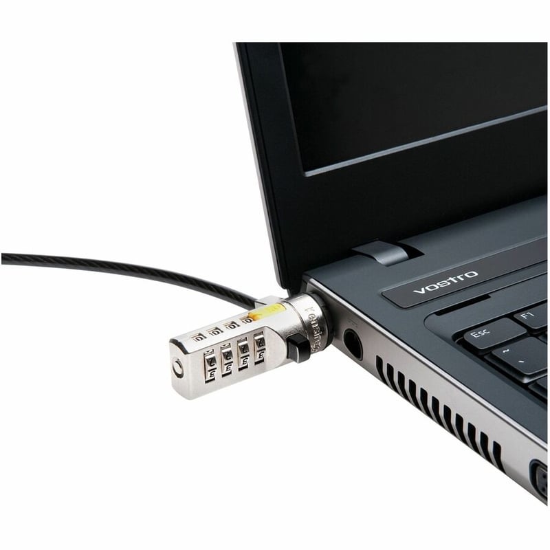 SERIALIZED COMBINATION LAPTOP LOCK WITH PRESET CODE T-BAR TAA - Thumbnail 5