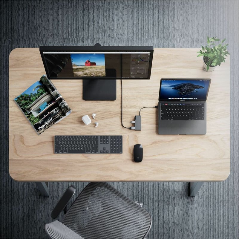ALOGIC USB-C Fusion CORE 5-in-1 HDMI & USB Hub- 1 x HDMI@4K@60Hz, 3 x USB-A (USB3.0) 1 x USB-C (Data + PD) - Space Grey - Thumbnail 5