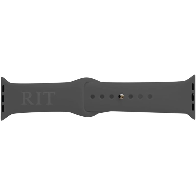OTM Rochester Institute of Technology Silicone Apple Watch Band, Classic - Thumbnail 1