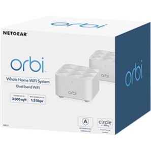 Netgear Orbi RBK12 Wi-Fi 5 IEEE 802.11ac Ethernet Wireless Router - Thumbnail 2