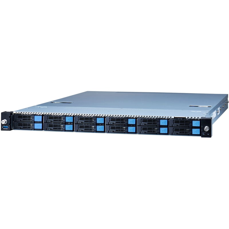 Mitac Transport CX GC79A-B8252 Barebone System - 1U Rack-mountable - Socket SP3 - 2 x Processor Support - Thumbnail 1