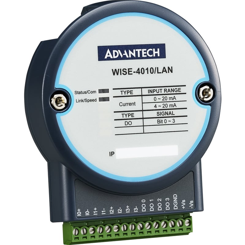 Advantech 4-channel Current Input 4-channel Digital Output IoT Ethernet I/O Module - Thumbnail 1