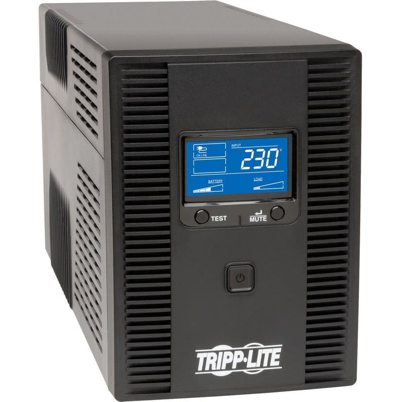 Tripp Lite by Eaton UPS SmartPro 230V 1.5kVA 900W Line-Interactive UPS Tower LCD USB 8 Outlets - Thumbnail 1