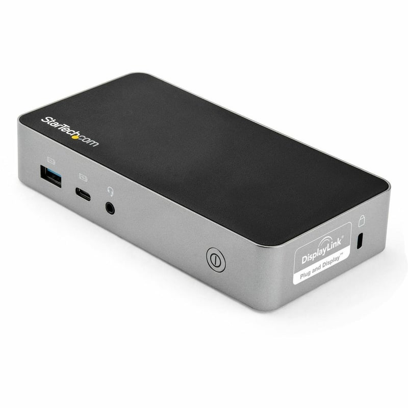 StarTech.com USB-C Dock - Dual Monitor 1080p HDMI Laptop Docking Station - 60W Power Delivery - 1x USB-C, 3x USB-A, GbE - Mac & Windows - Thumbnail 1