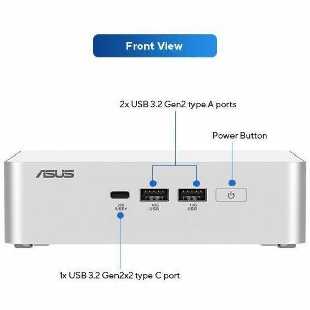 ASUS NUC 15 PRO+ BAREBONE KIT MINI PC WITH INTEL SERIES 2 CORE - Thumbnail 2
