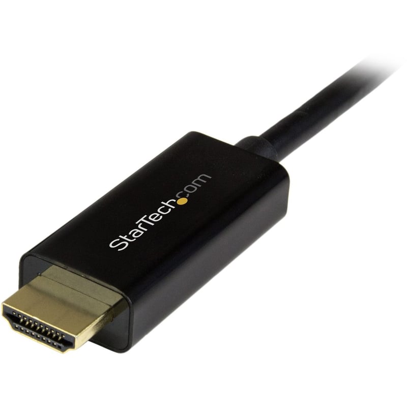 StarTech.com 3ft (1m) DisplayPort to HDMI Cable, 4K 30Hz Video, DP 1.2 to HDMI Adapter Cable Converter for HDMI Monitor/Display, Passive - Thumbnail 4