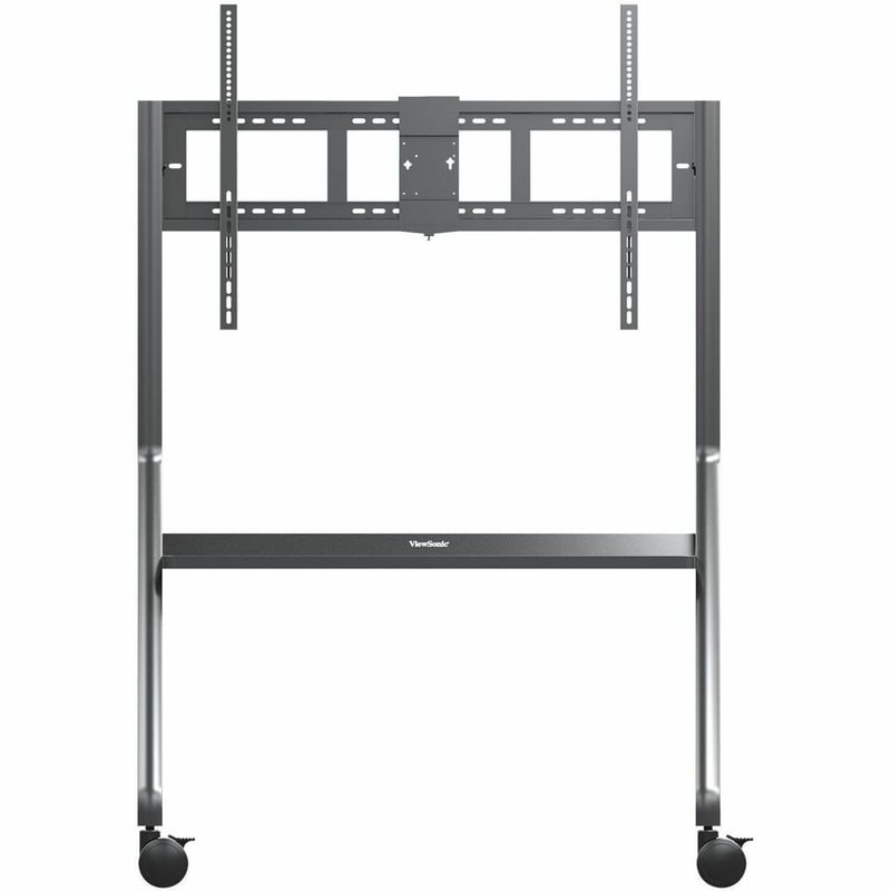 ViewSonic VB-STND-009 Slim Mobile Cart, Compatible with Displays up to 105" and 265 lbs. Max - Thumbnail 1