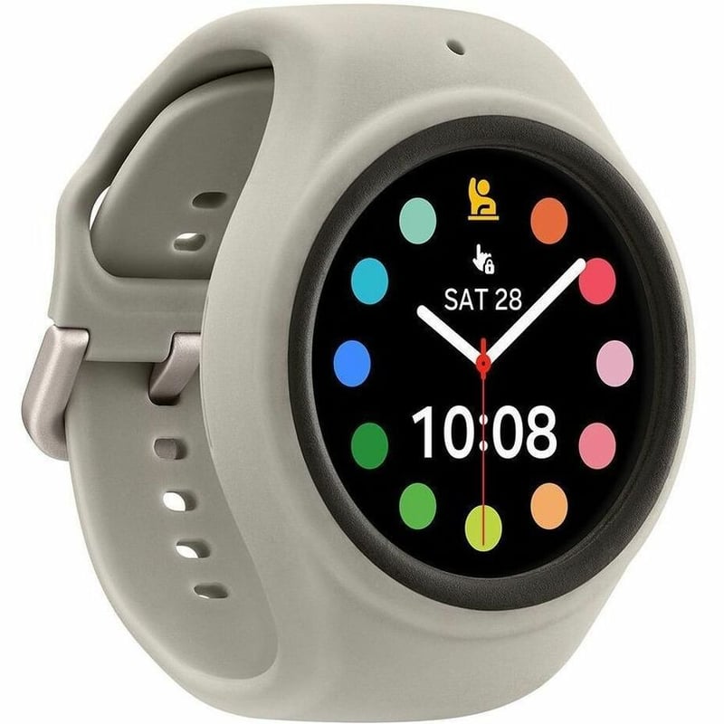 Samsung Galaxy Watch Kids Band, Light Gray/Black - Thumbnail 2