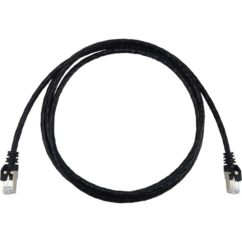 Eaton Tripp Lite Series Cat6a 10G Snagless Shielded Slim STP Ethernet Cable (RJ45 M/M), PoE, Black, 25 ft. (7.6 m) - Thumbnail 3