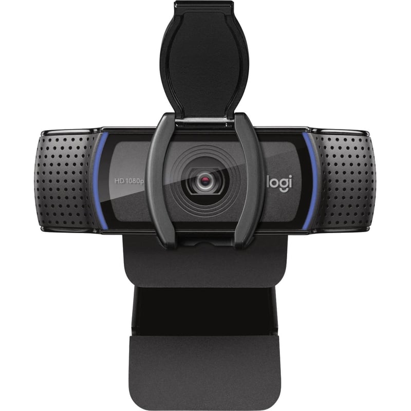 Logitech C920e Webcam - 3 Megapixel - 30 fps - USB Type A - TAA Compliant - Thumbnail 1