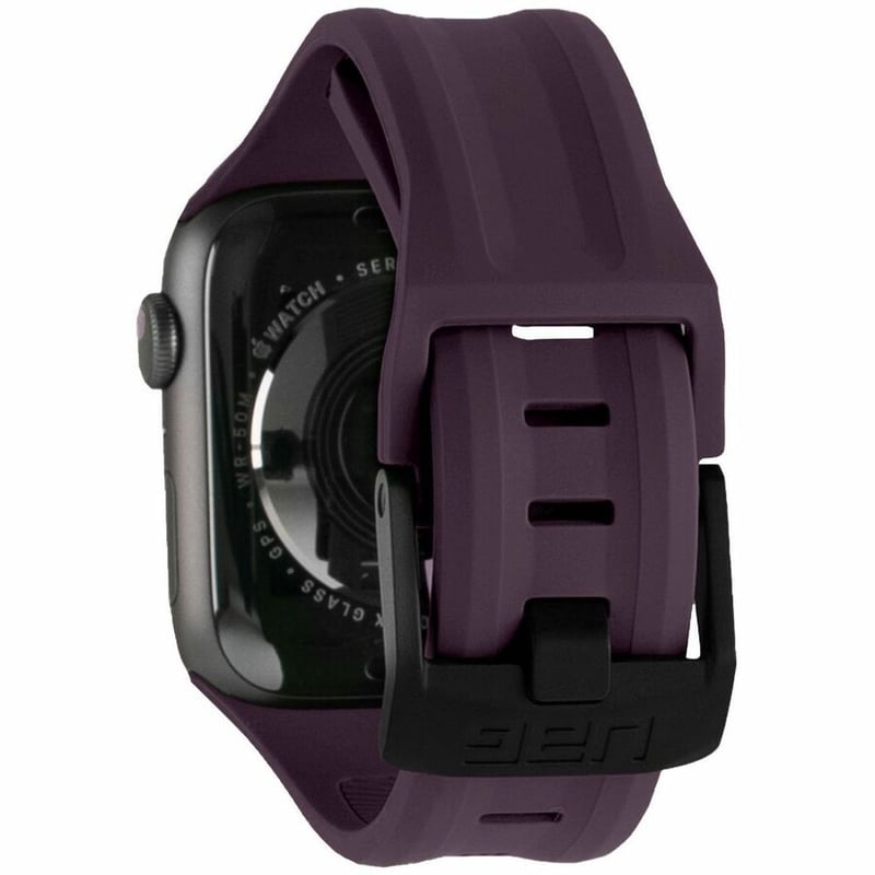 Apple Scout Silicone Strap for Apple Watch / Scout Silicone Strap for Apple Watch Ultra 3, Ultra 2, & Ultra - Eggplant - Thumbnail 5