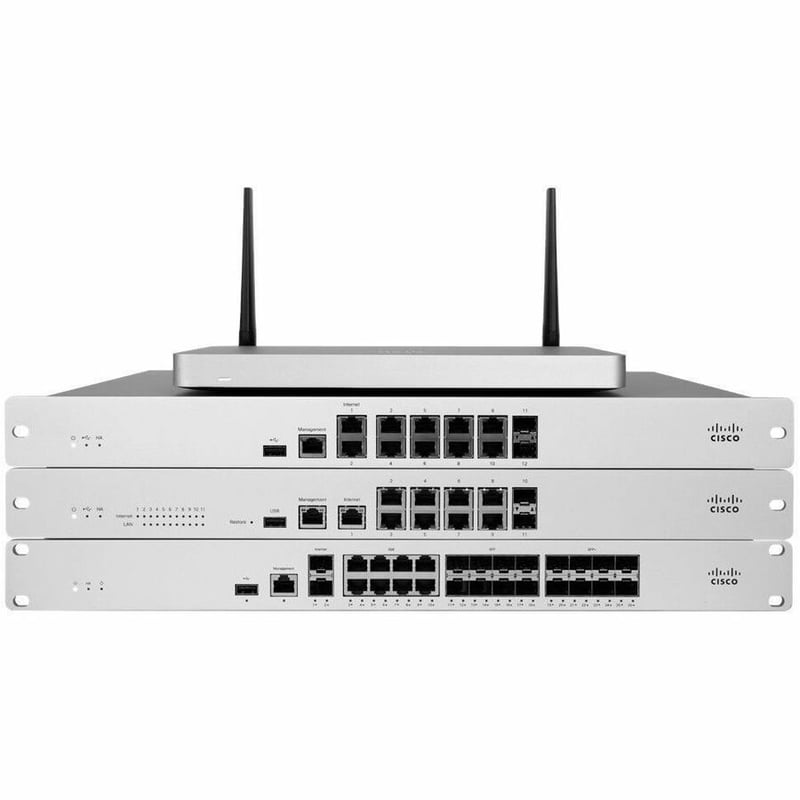 MERAKI MX67C LTE ROUTER/ SECURITY APP WORLDWIDE - Thumbnail 2