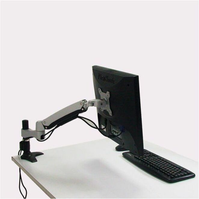 Amer Mounts Long Articulating Monitor Arm with Grommet Base for 15"-26" LCD/LED Screens - Thumbnail 3