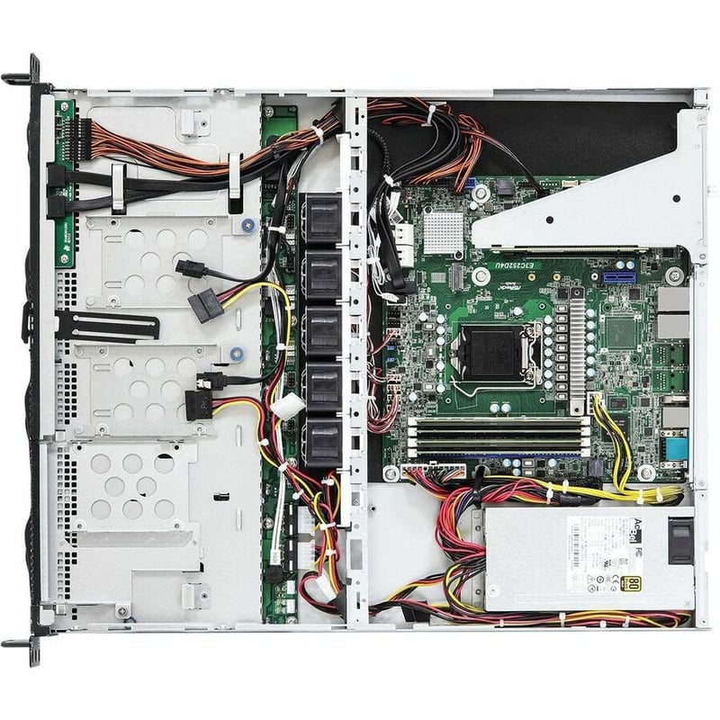 ASROCK RACK 1U4LW-C252 1U RACKMOUNT SERVER BAREBONE 4 BAYS SINGLE SOCKET H5 (LGA - Thumbnail 3