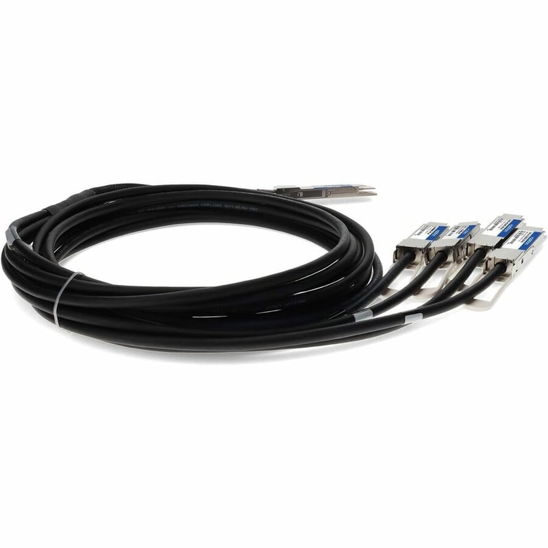 ARISTA CAB-D-4Q-400G-3M COMP TAA 400G-CU QSFP-DD/4XQSFP56 DAC 3M - Thumbnail 5