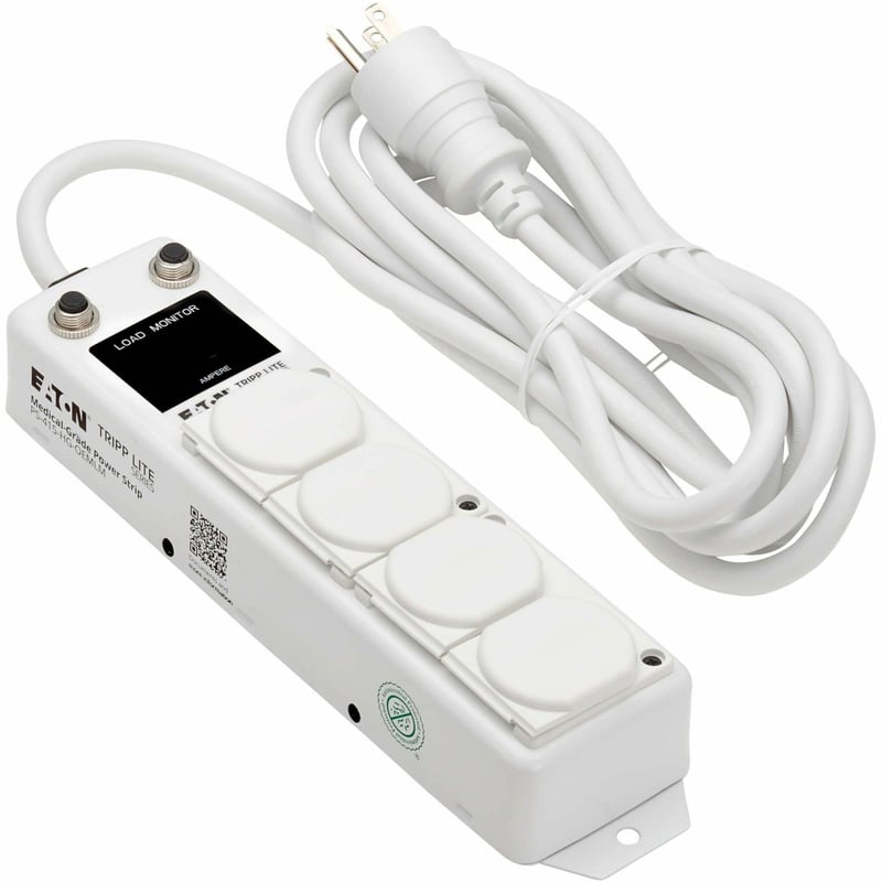 UL 1363A MEDICAL POWER STRIP IN-PATIENT CARE 4 OUTLETS 2FT CORD - Thumbnail 1