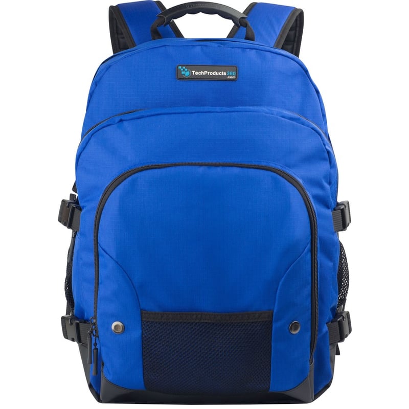 TechProducts360 Tech Pack Carrying Case Notebook - Blue - Thumbnail 2
