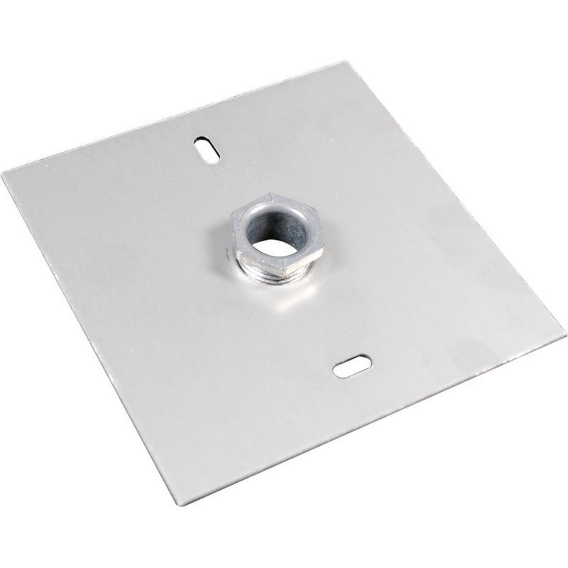 Wiremold AL2051H Mounting Adapter for Cable Raceway, Power Strip - Satin Anodized