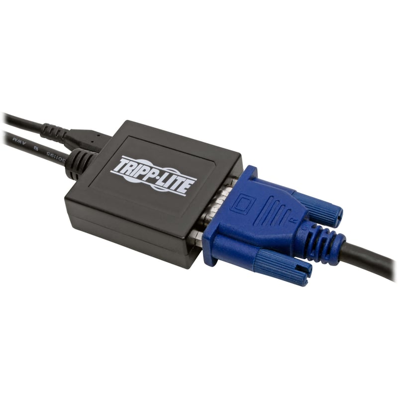 Tripp Lite by Eaton Micro HDMI to VGA Adapter Video Converter with Audio for Smartphones/Tablets/Ultrabooks (M/F) 6-in. (15.24 cm) - Thumbnail 4