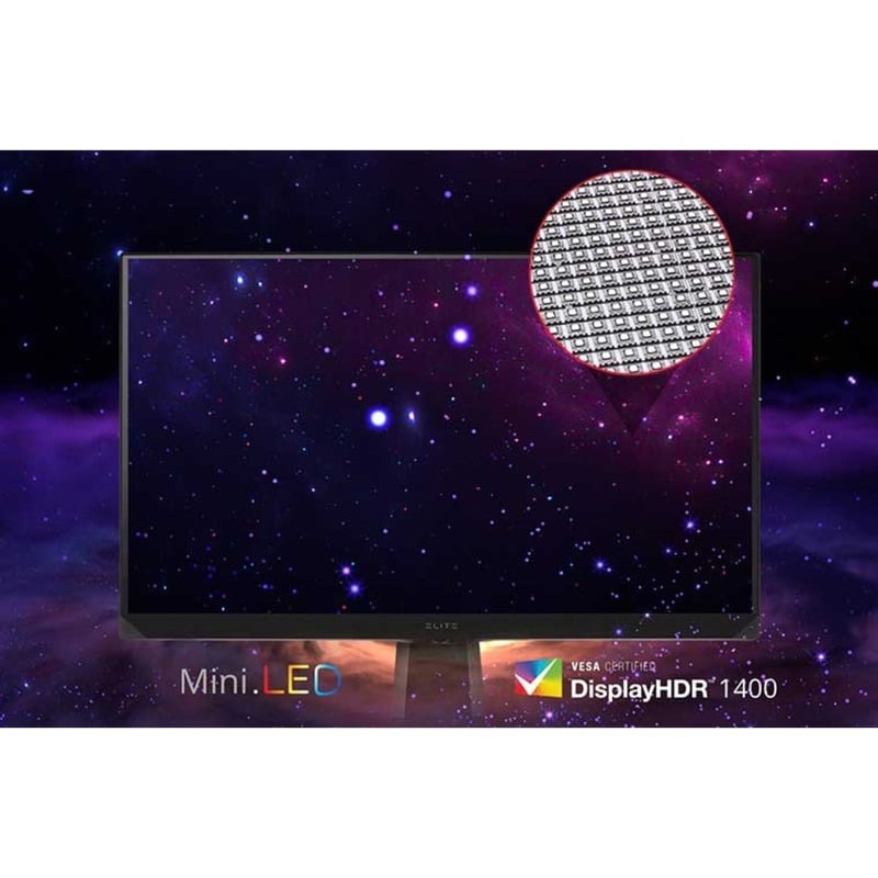 ViewSonic ELITE XG321UG 32 Inch 4K IPS 144Hz Gaming Monitor with G-Sync, Mini LED, Nvidia Reflex, HDR1400, Advanced Ergonomics, HDMI and DP for Esports - Thumbnail 5
